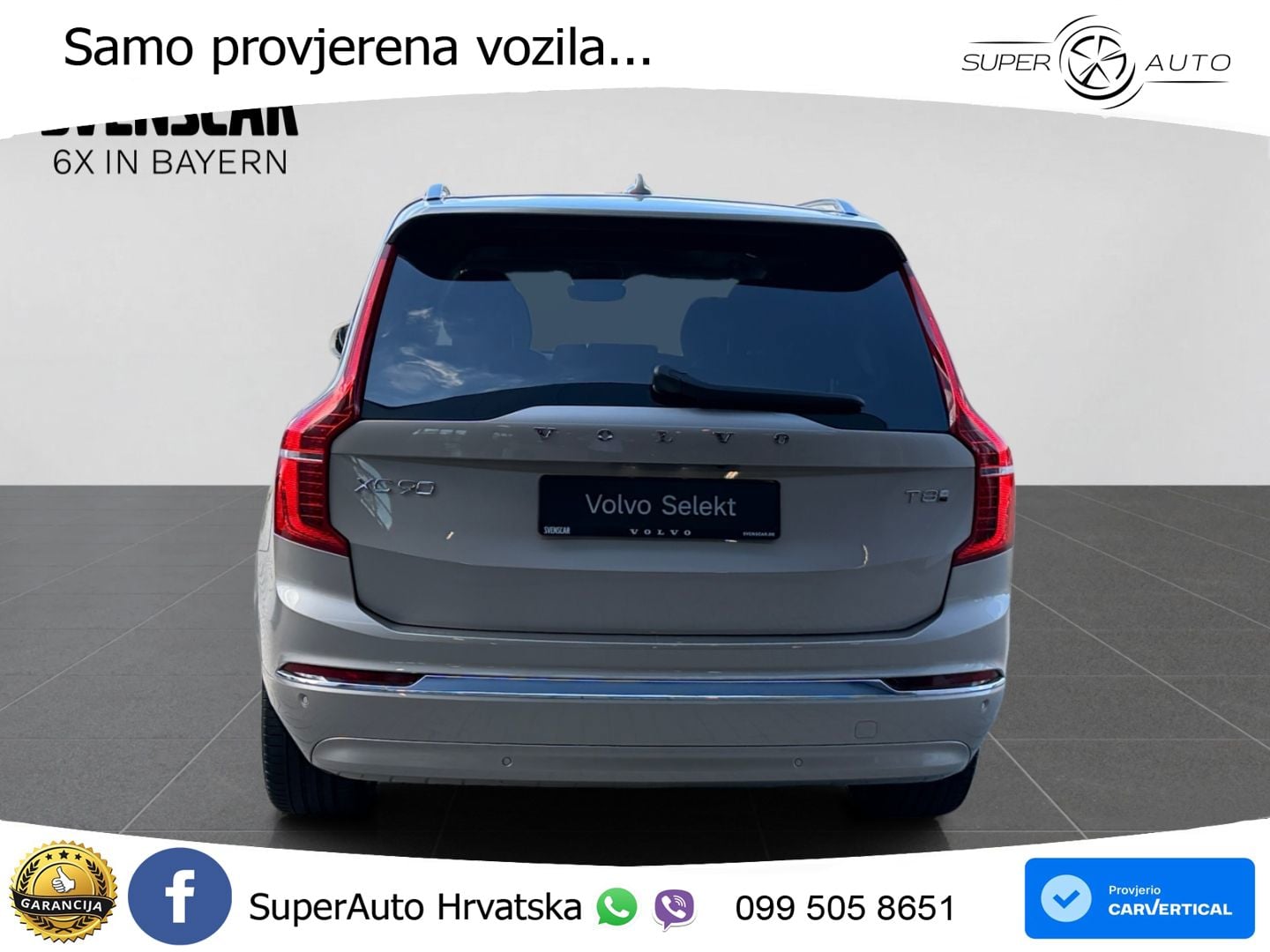 Volvo XC90 2.0 T8 AWD Automatic ACC+HEAD+4xGR SJED+360+PANO
