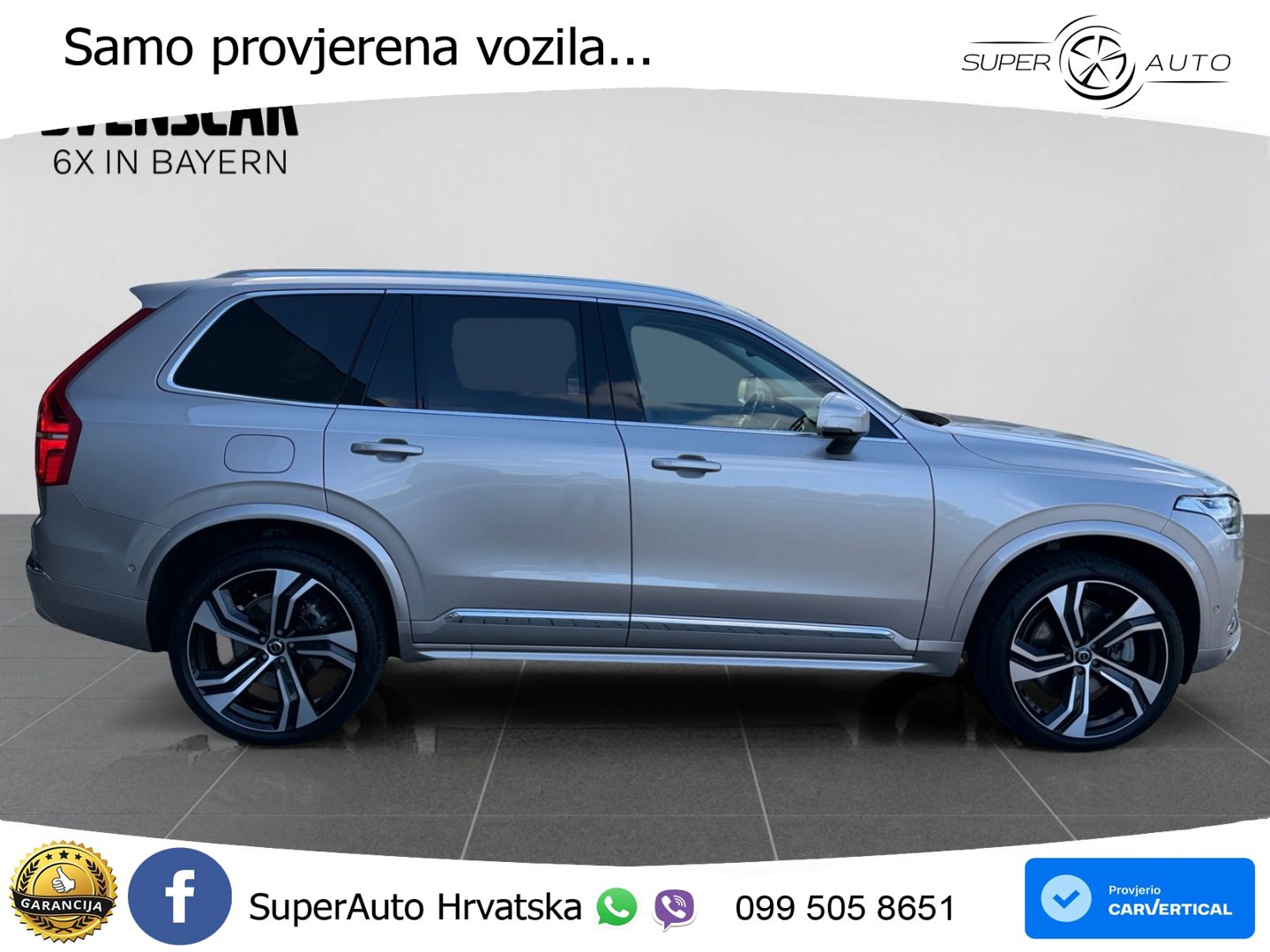 Volvo XC90 2.0 T8 AWD Automatic ACC+HEAD+4xGR SJED+360+PANO