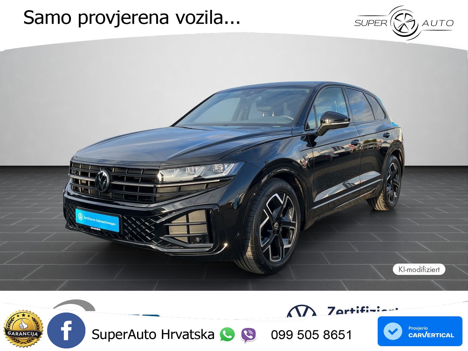 Volkswagen Touareg 3.0 V6 TDI (286 KS) 4MOTION Tiptronic ZRAČNI+ACC+4xGR SJED+KAM