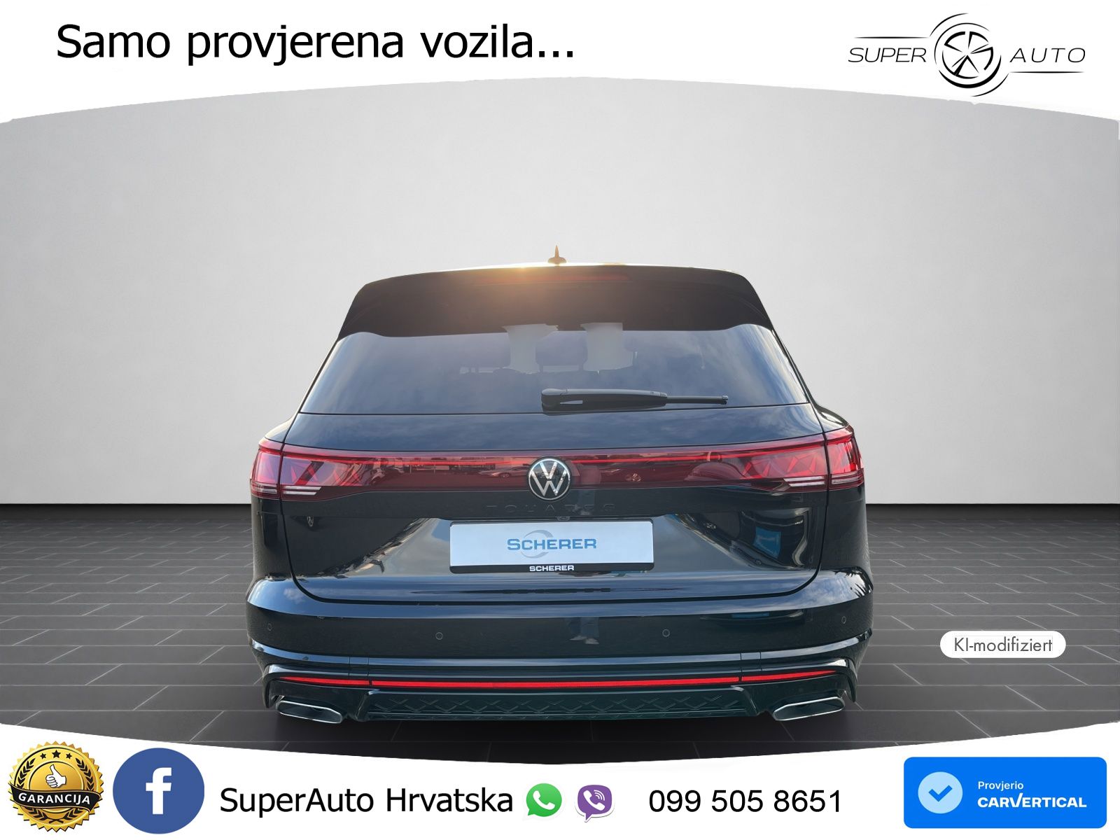 Volkswagen Touareg 3.0 V6 TDI (286 KS) 4MOTION Tiptronic ZRAČNI+ACC+4xGR SJED+KAM