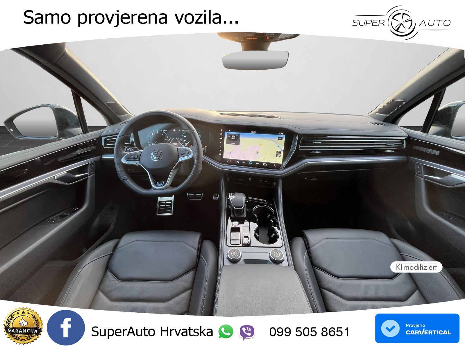 Volkswagen Touareg 3.0 V6 TDI (286 KS) 4MOTION Tiptronic ZRAČNI+ACC+4xGR SJED+KAM