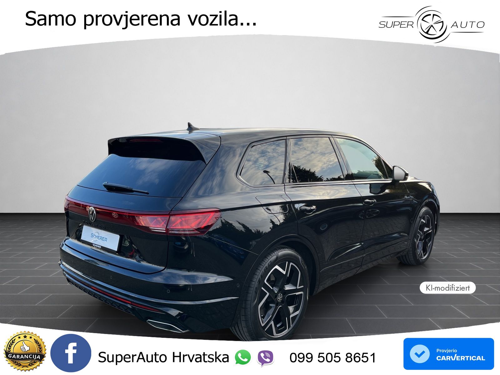 Volkswagen Touareg 3.0 V6 TDI (286 KS) 4MOTION Tiptronic ZRAČNI+ACC+4xGR SJED+KAM
