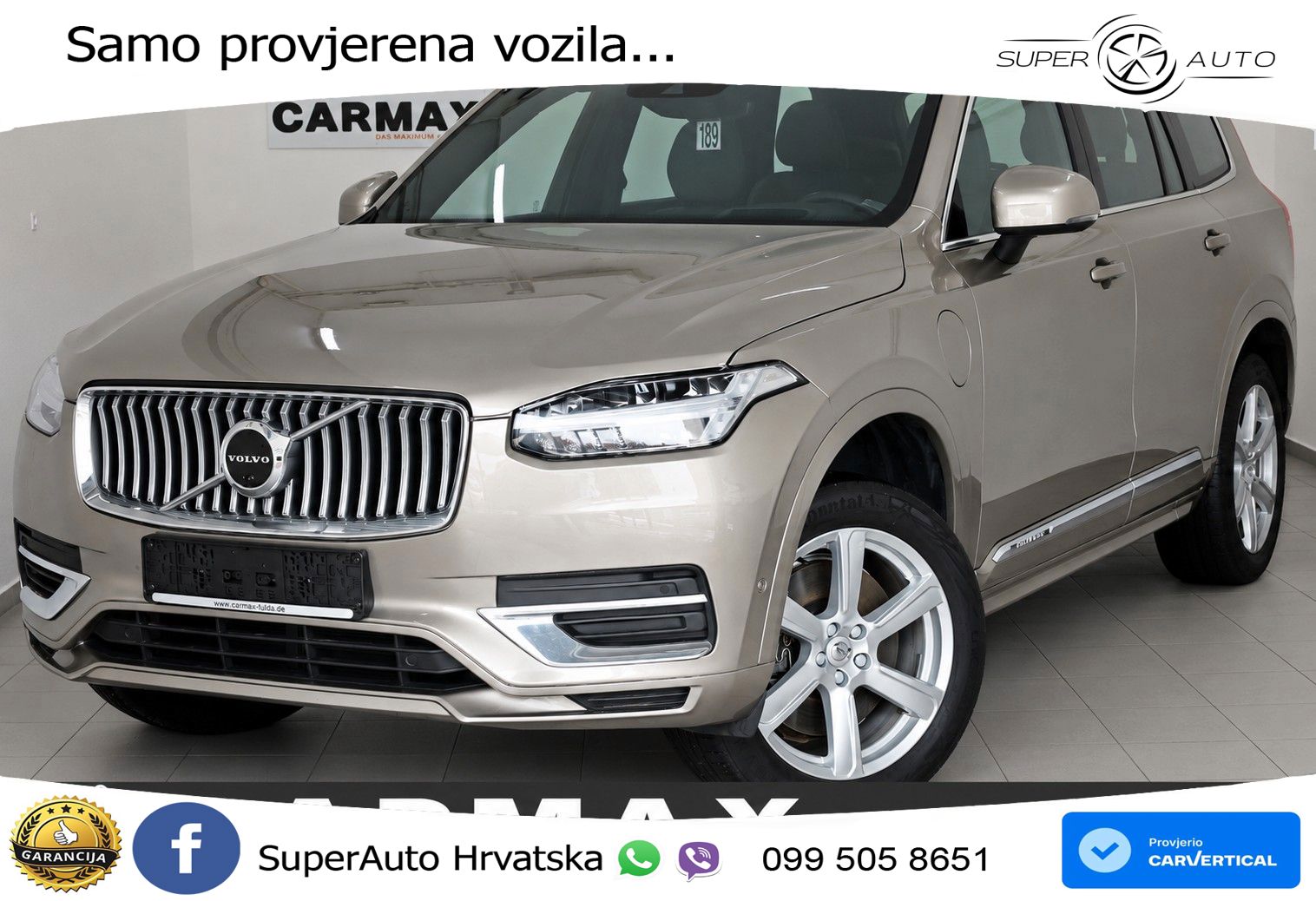 Volvo XC90 Recharge 2.0 T8 AWD Geartronic LED+GR SJED+ACC