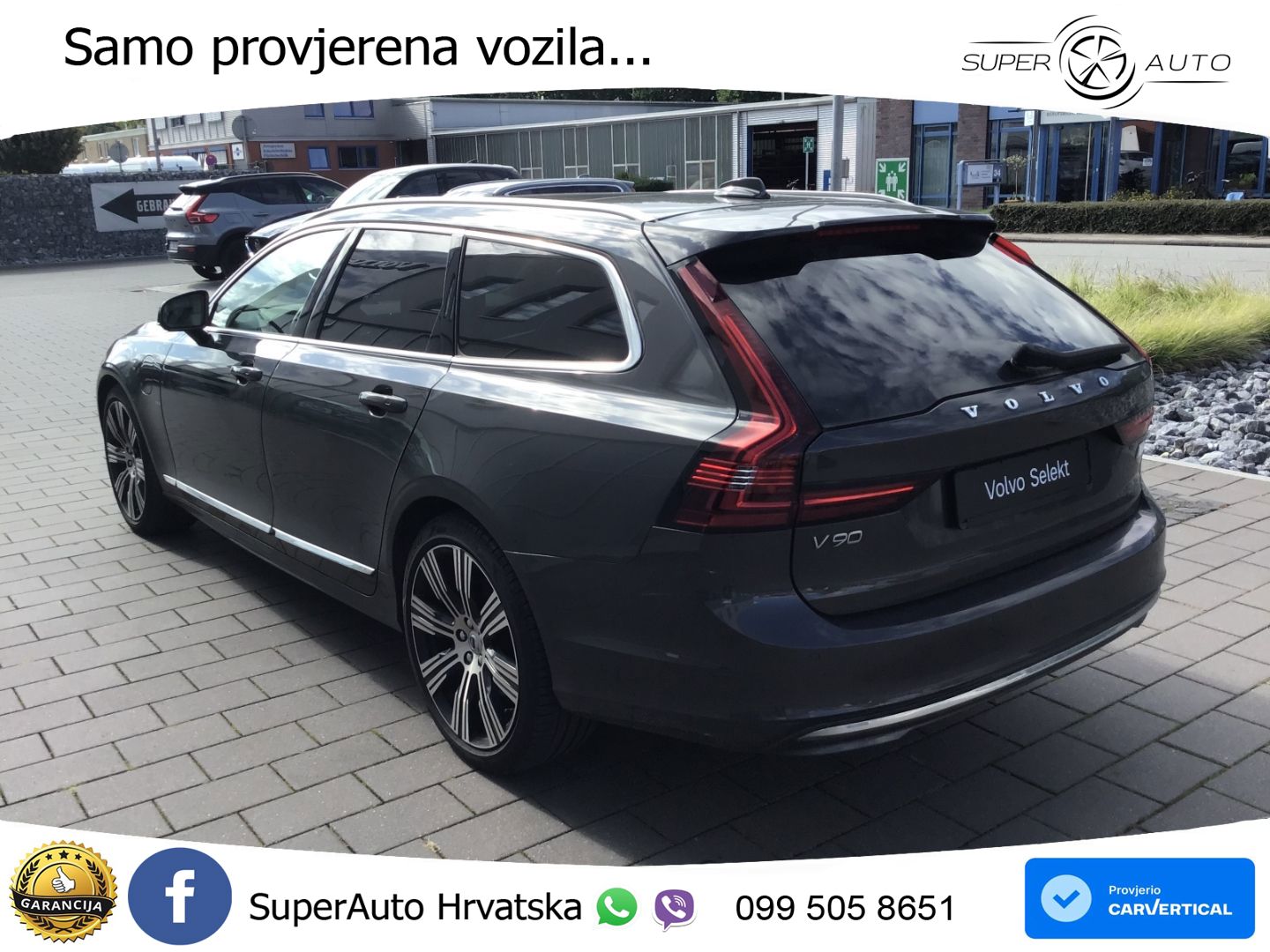 Volvo V90 Recharge T8 AWD Geartronic LED+GR SJED+ACC