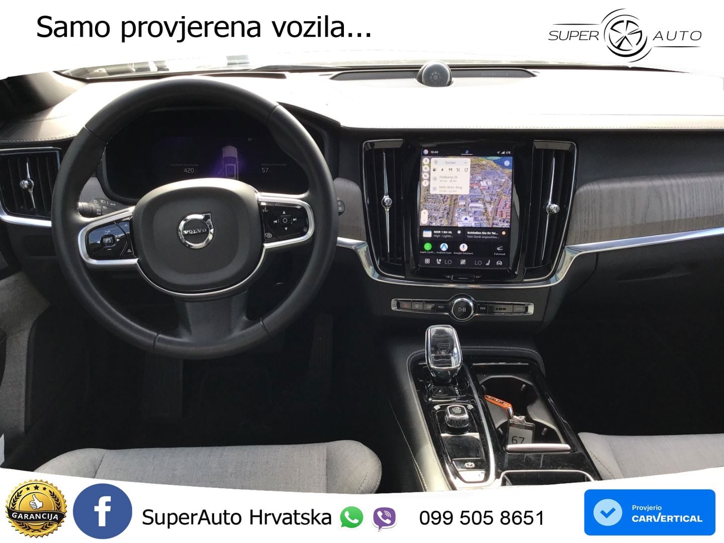 Volvo V90 Recharge T8 AWD Geartronic LED+GR SJED+ACC