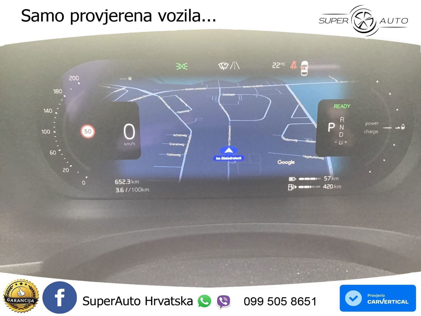 Volvo V90 Recharge T8 AWD Geartronic LED+GR SJED+ACC