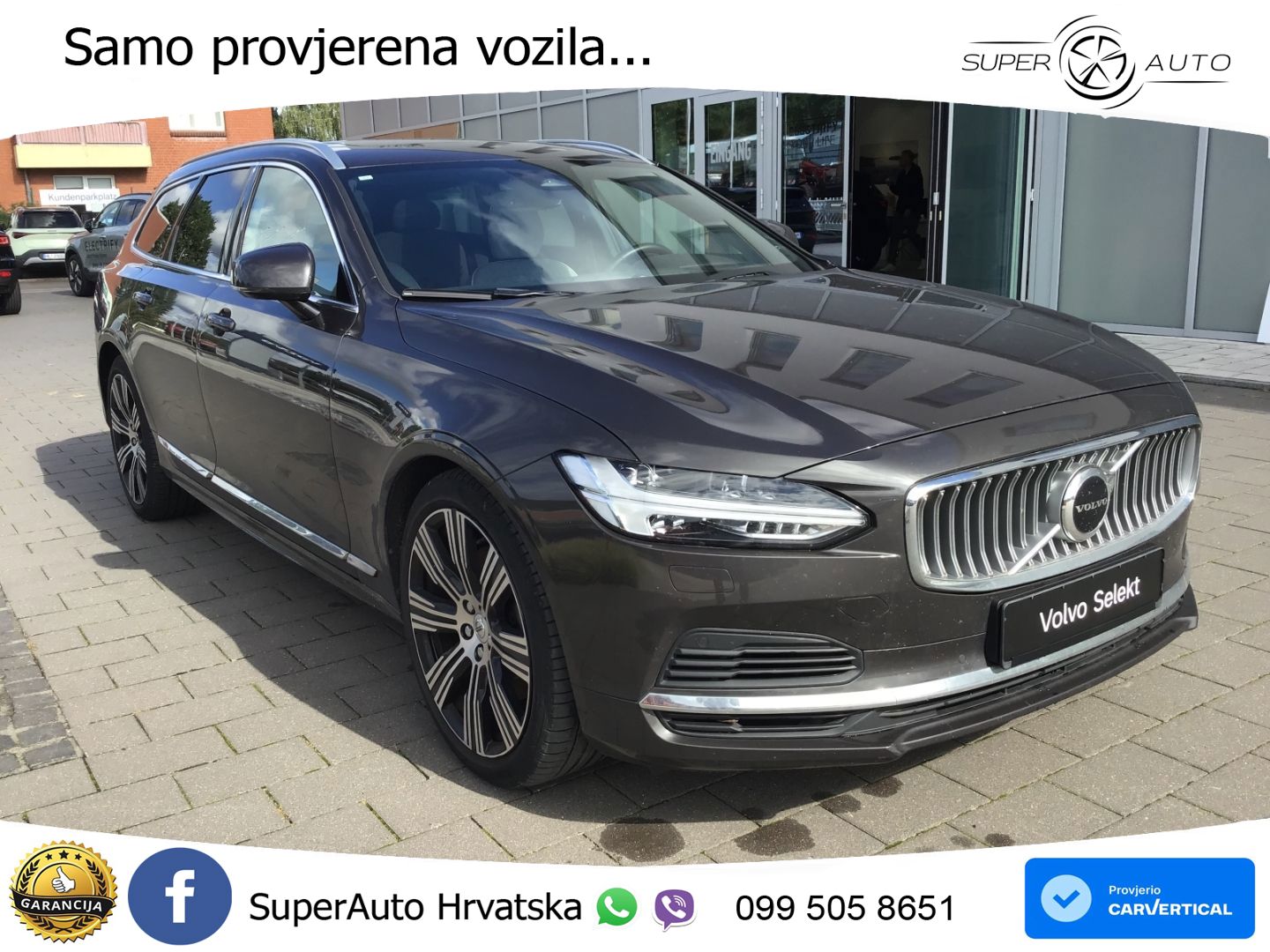 Volvo V90 Recharge T8 AWD Geartronic LED+GR SJED+ACC