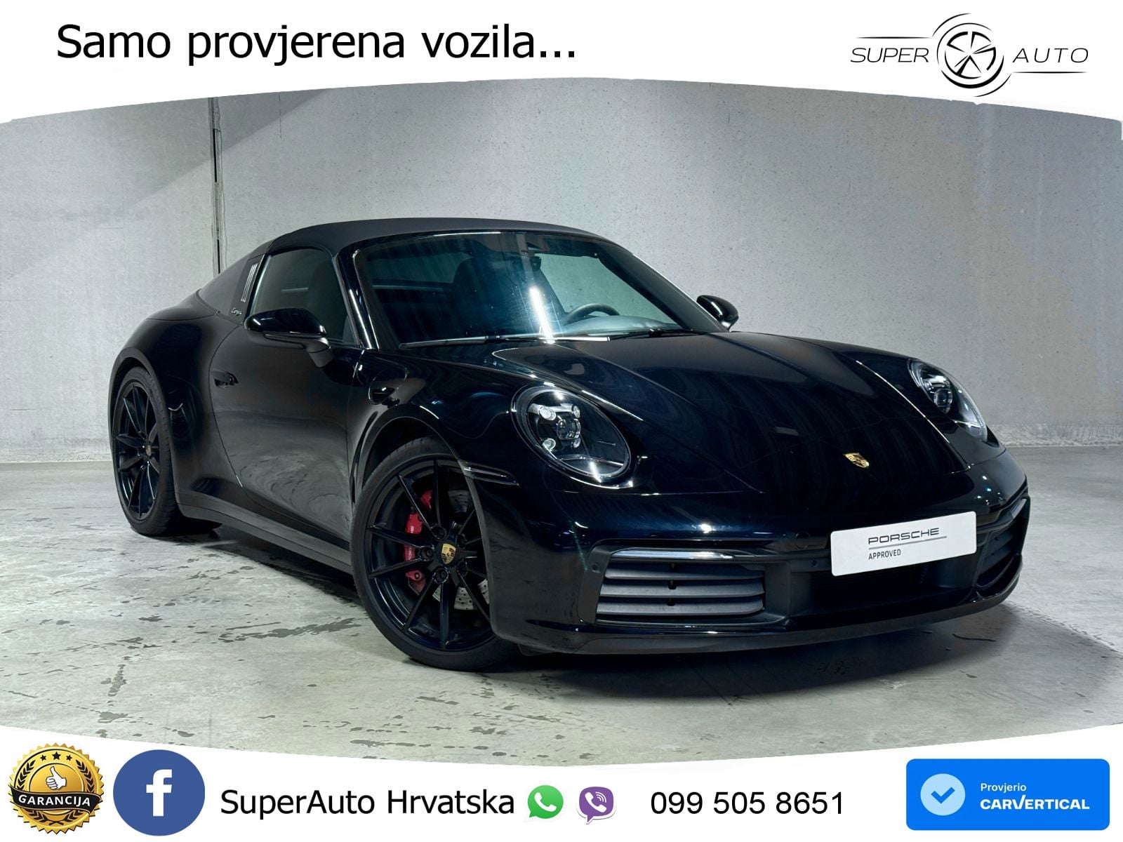 Porsche 911 Targa 4S 3.0 (450 KS) PDK