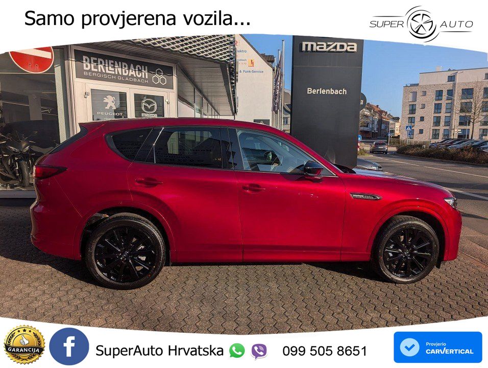 Mazda CX-60 3.3 e-Skyactiv D (254 KS) AWD Automatic MATRIX+GR SJED+KAM