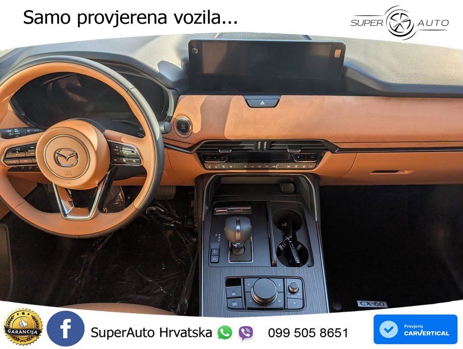 Mazda CX-60 3.3 e-Skyactiv D (254 KS) AWD Automatic MATRIX+GR SJED+KAM