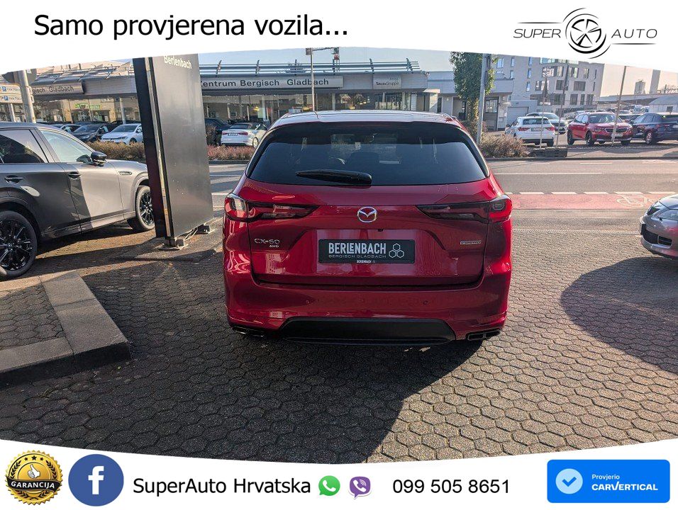 Mazda CX-60 3.3 e-Skyactiv D (254 KS) AWD Automatic MATRIX+GR SJED+KAM