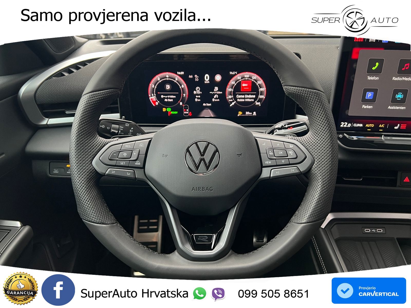 Volkswagen T-Roc 1.5 eTSI (150 KS)  DSG R-Line LED+GR SJED+ACC