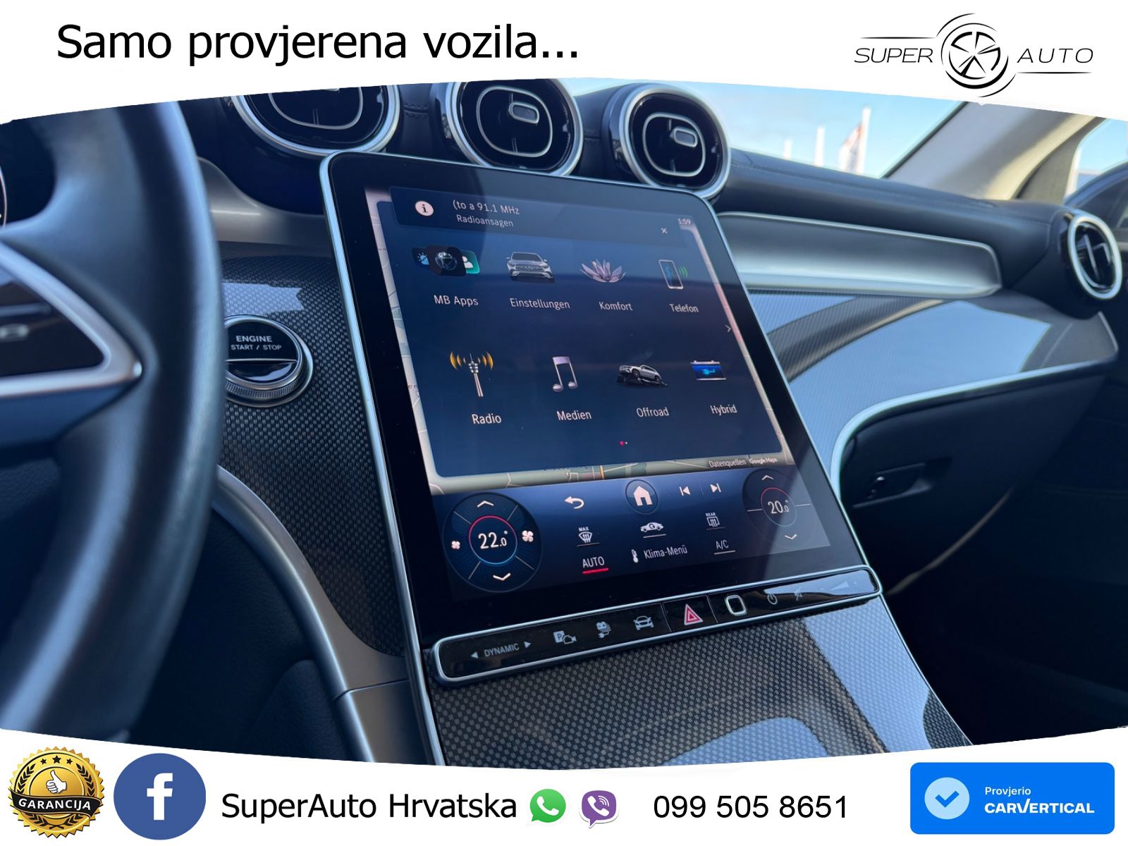 Mercedes GLC 300e (313 KS) 4MATIC 9G-TRONIC Avantgarde ZRAČNI+ACC+GR SJED+KAM