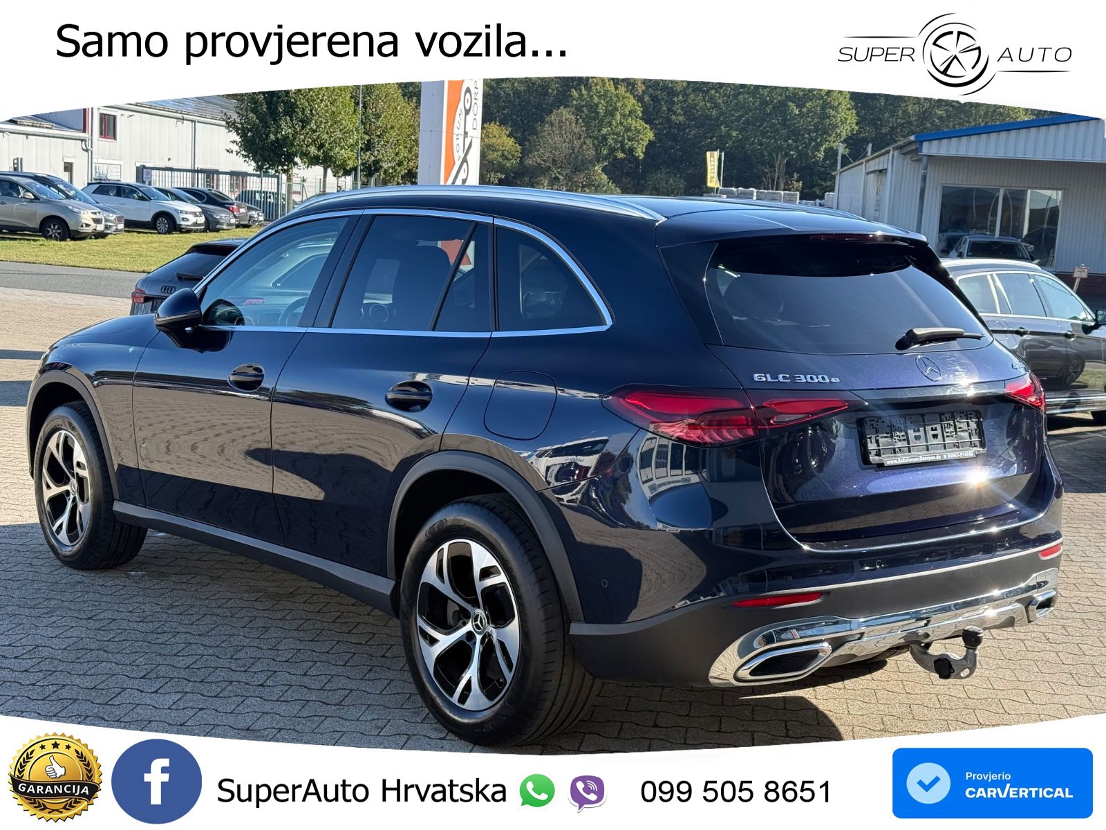 Mercedes GLC 300e (313 KS) 4MATIC 9G-TRONIC Avantgarde ZRAČNI+ACC+GR SJED+KAM