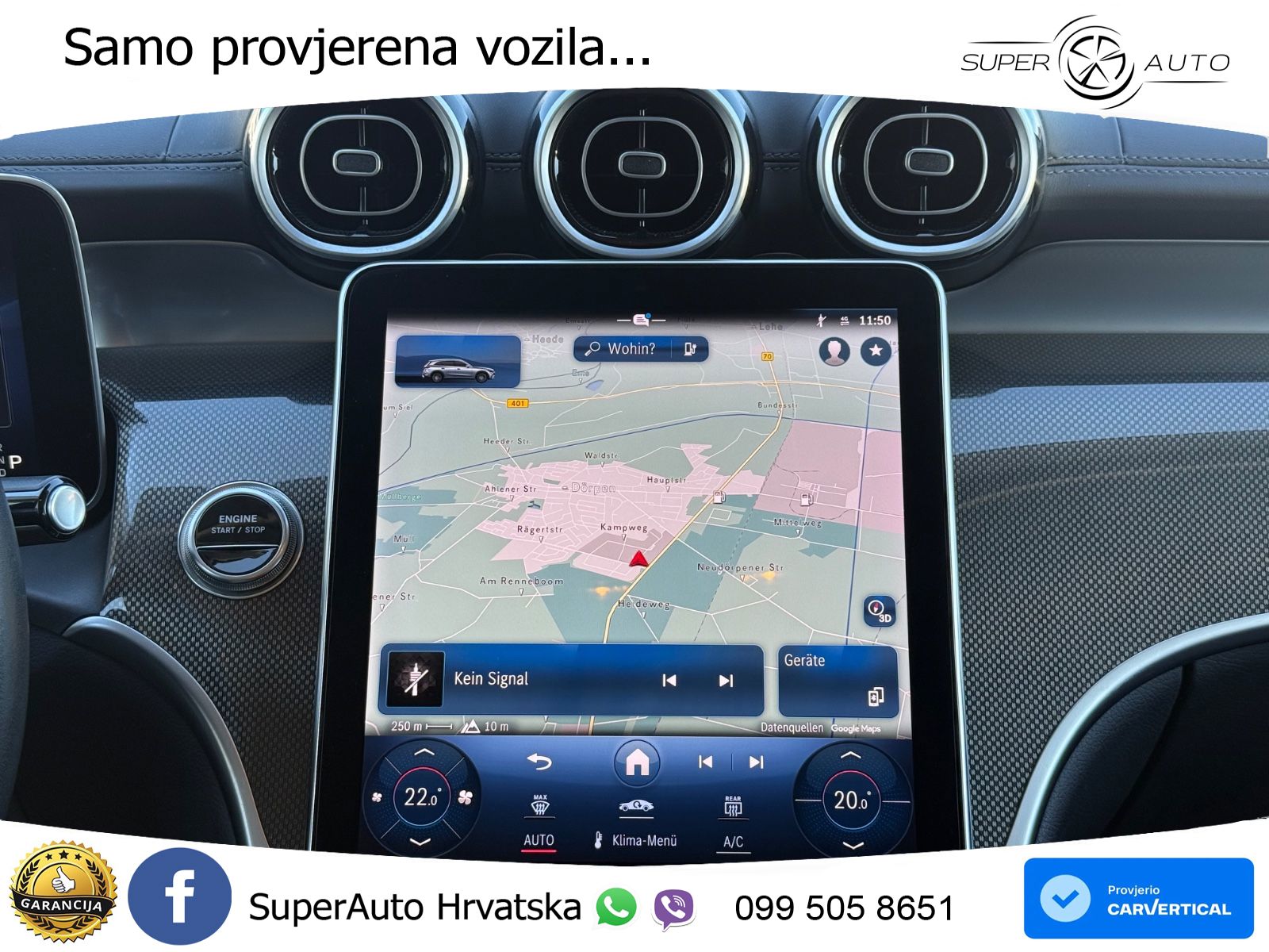 Mercedes GLC 300e (313 KS) 4MATIC 9G-TRONIC Avantgarde ZRAČNI+ACC+GR SJED+KAM