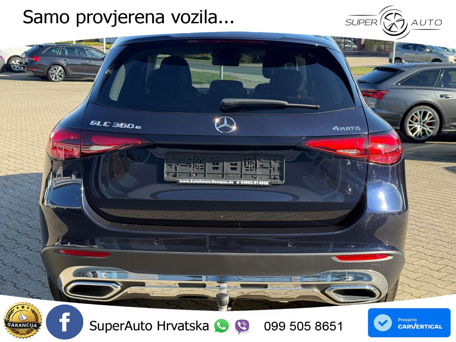 Mercedes GLC 300e (313 KS) 4MATIC 9G-TRONIC Avantgarde ZRAČNI+ACC+GR SJED+KAM