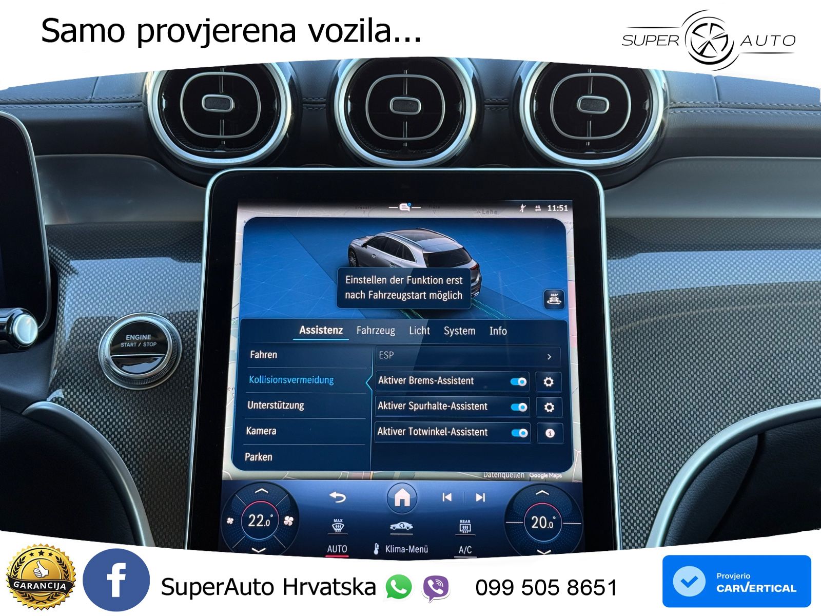 Mercedes GLC 300e (313 KS) 4MATIC 9G-TRONIC Avantgarde ZRAČNI+ACC+GR SJED+KAM