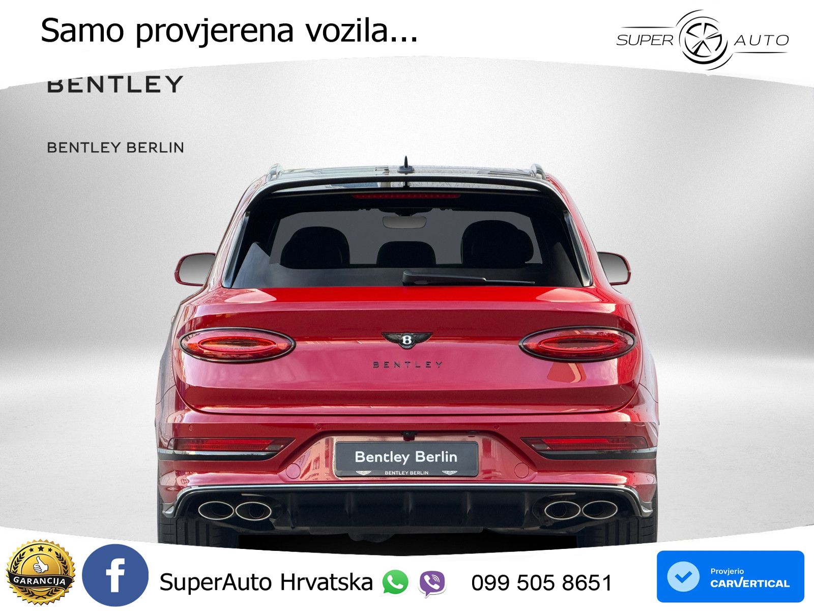 Bentley Bentayga Speed 4.0 V8 (650 KS) AWD Automatic LED+GR SJED+ACC