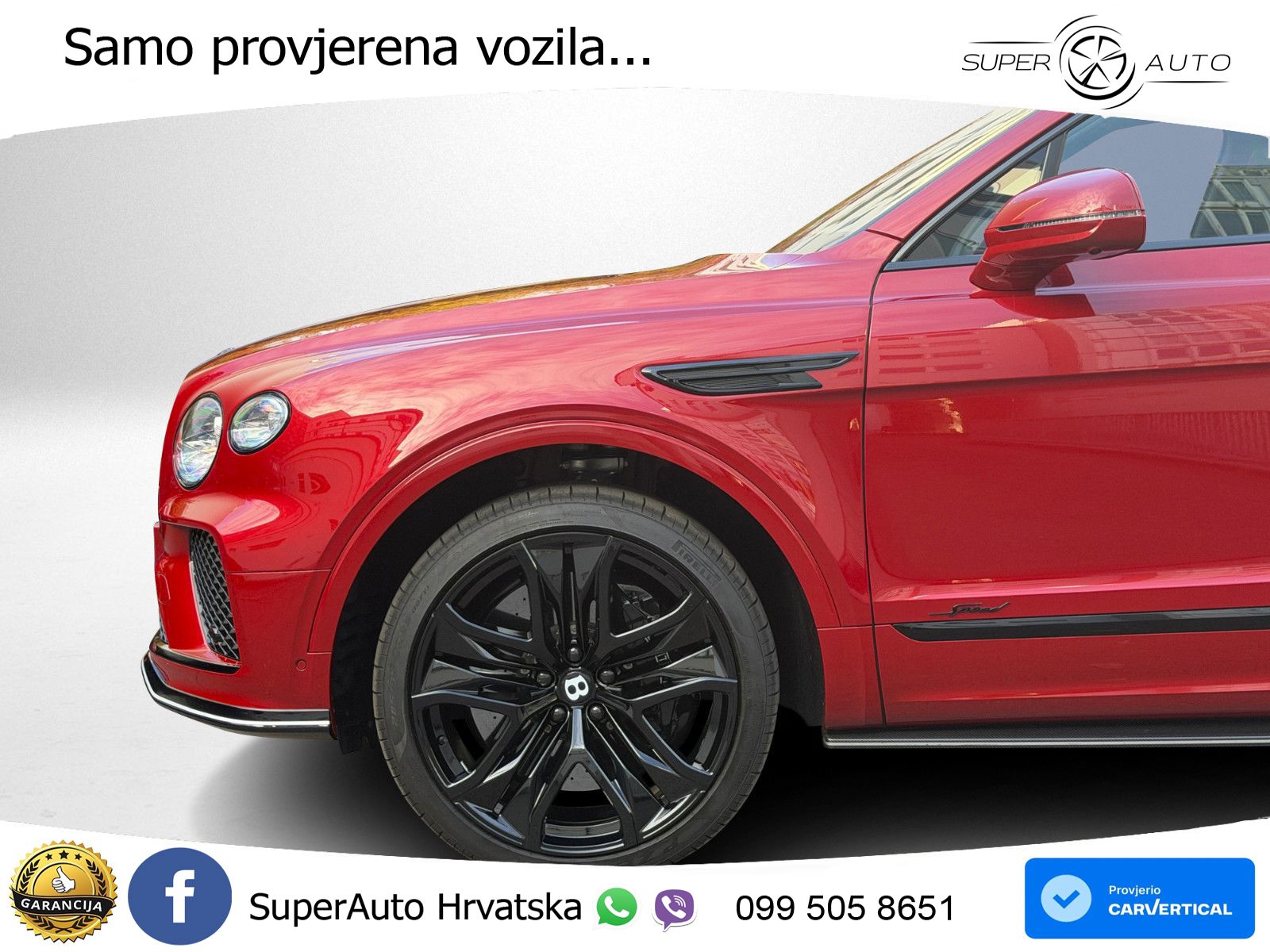 Bentley Bentayga Speed 4.0 V8 (650 KS) AWD Automatic LED+GR SJED+ACC