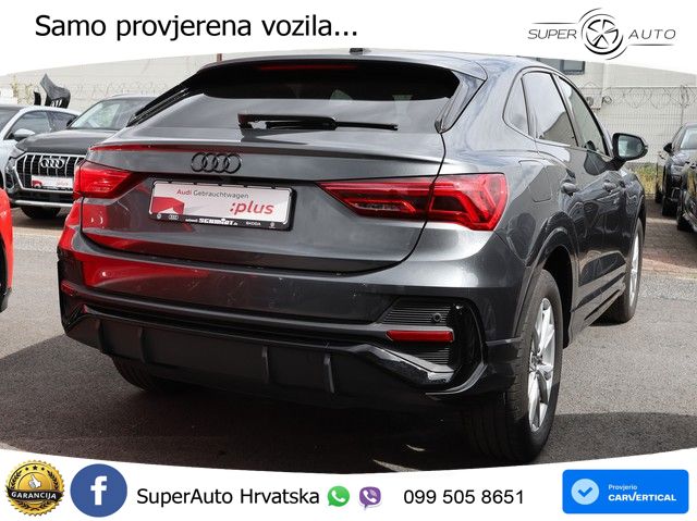 Audi Q3 II Sportback 35 TFSI (150 KS) S tronic S line LED+GR SJED+ACC