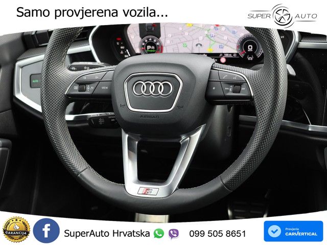 Audi Q3 II Sportback 35 TFSI (150 KS) S tronic S line LED+GR SJED+ACC