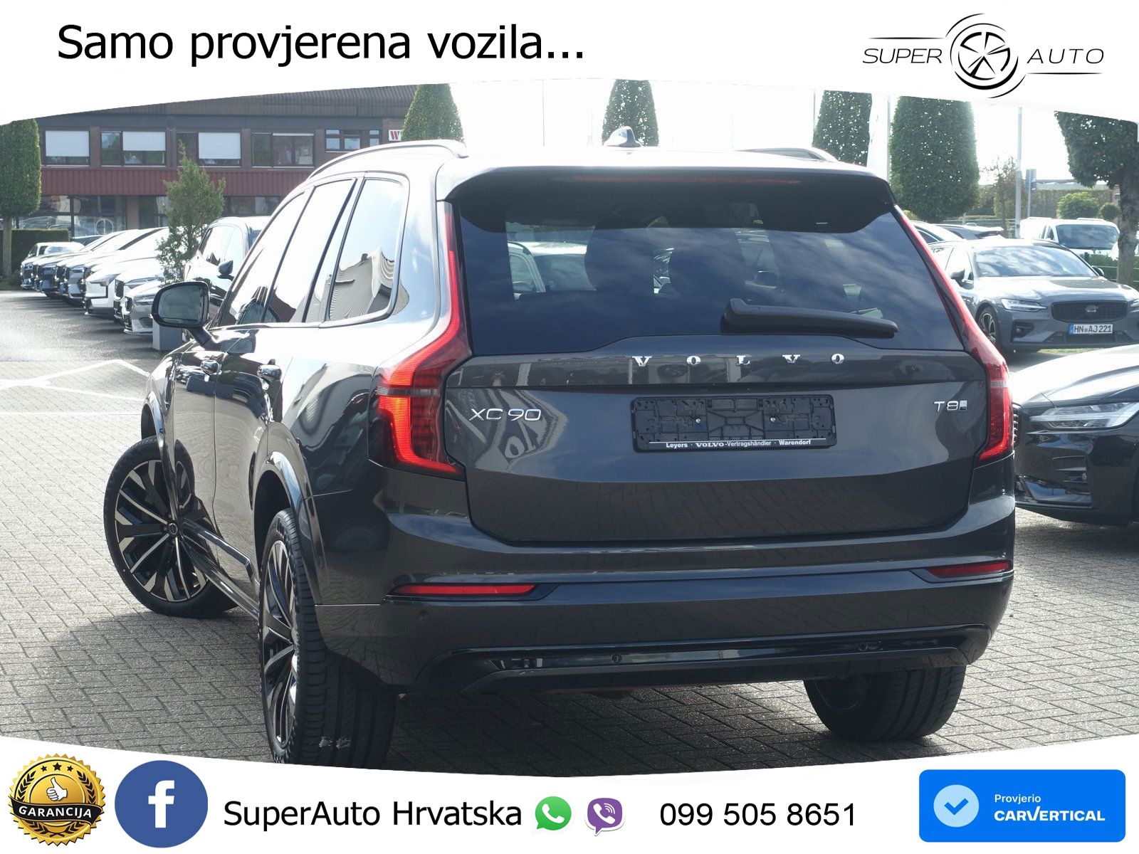 Volvo XC90 2.0 T8 AWD Automatic ACC+HEAD+4xGR SJED+360+PANO