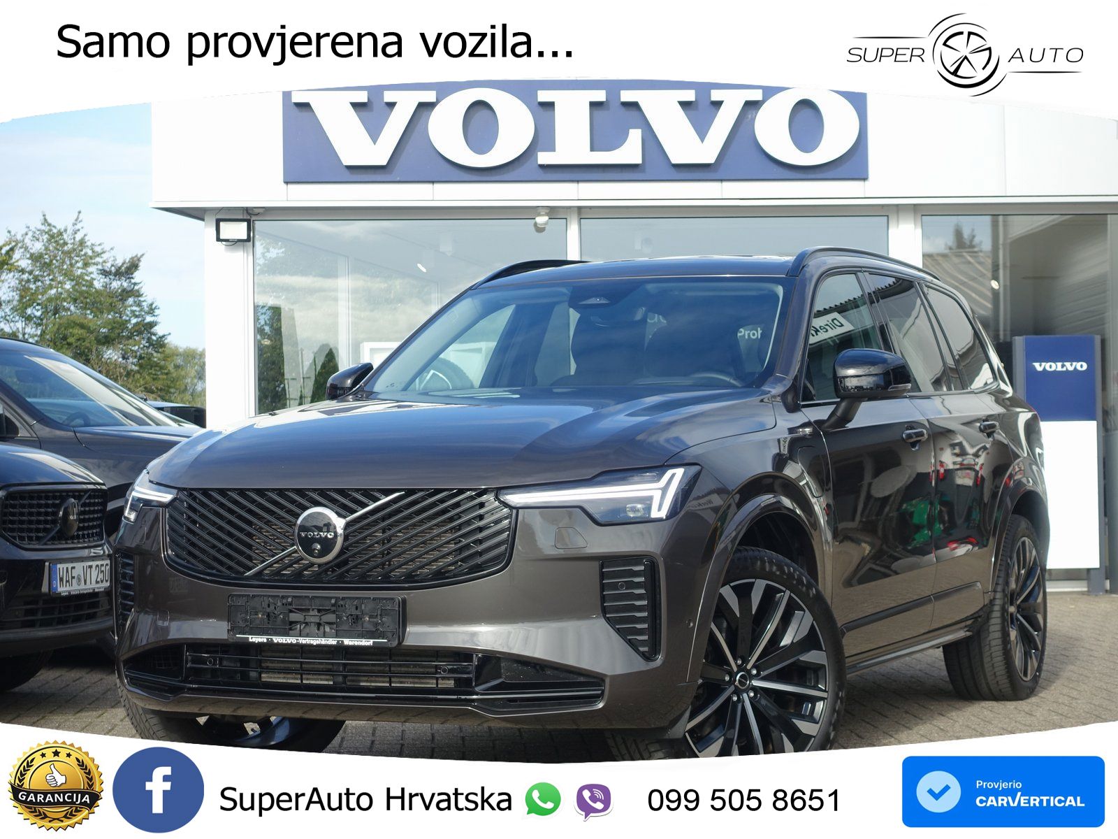 Volvo XC90 2.0 T8 AWD Automatic ACC+HEAD+4xGR SJED+360+PANO