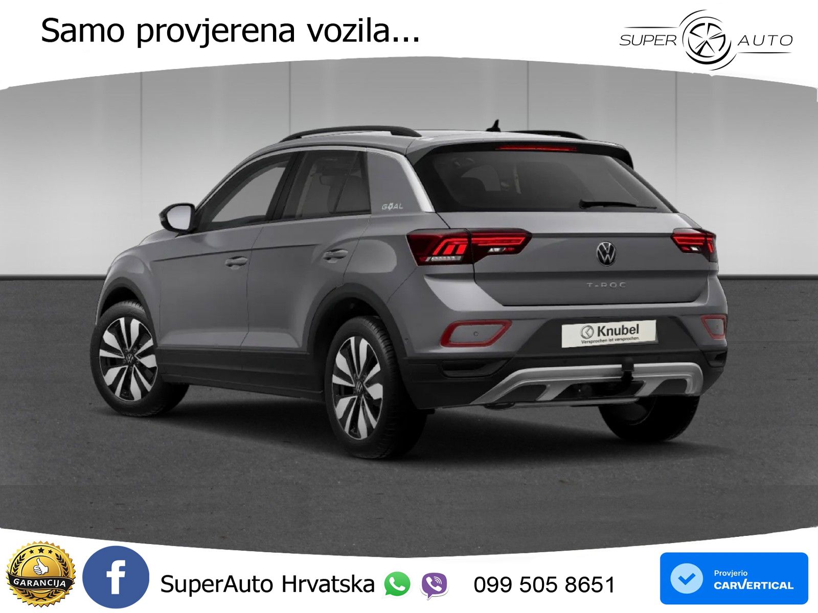Volkswagen T-Roc 1.5 TSI (150 KS) DSG LED+GR SJED+ACC
