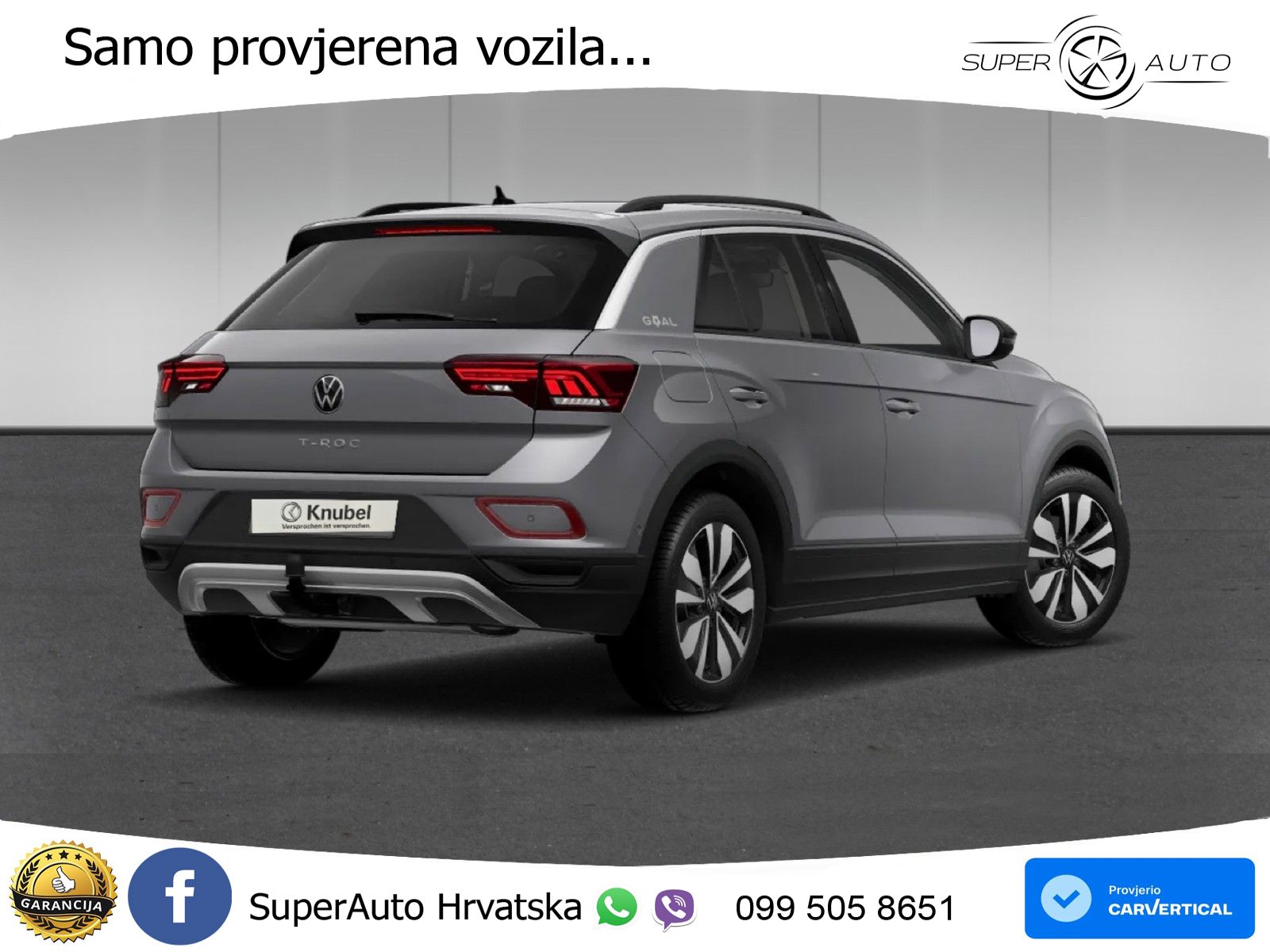 Volkswagen T-Roc 1.5 TSI (150 KS) DSG LED+GR SJED+ACC