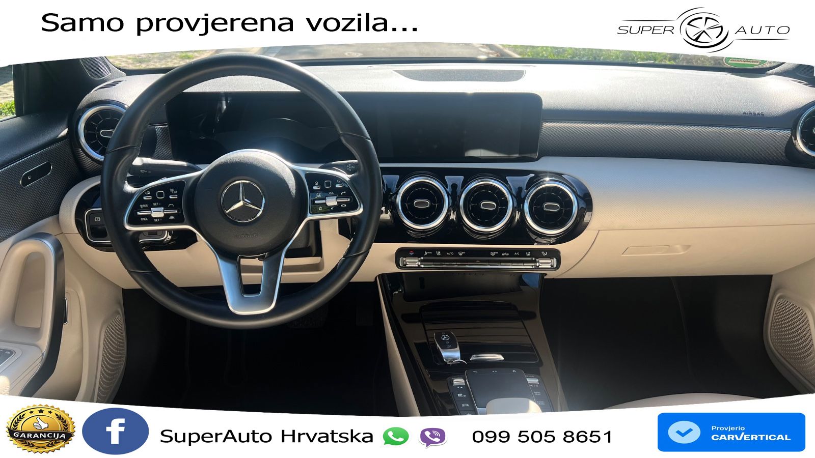 Mercedes-Benz A 200 7G-DCT LED+GR SJED+ACC