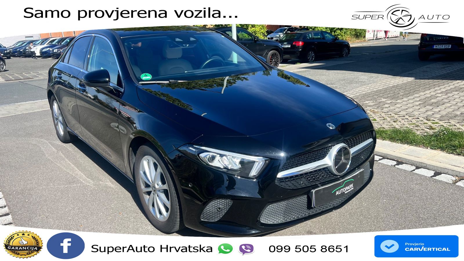 Mercedes-Benz A 200 7G-DCT LED+GR SJED+ACC
