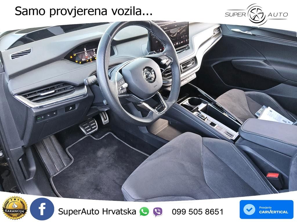 Škoda Enyaq iV 80x 82 kWh (265 KS) AWD SportLine LED+GR SJED+ACC