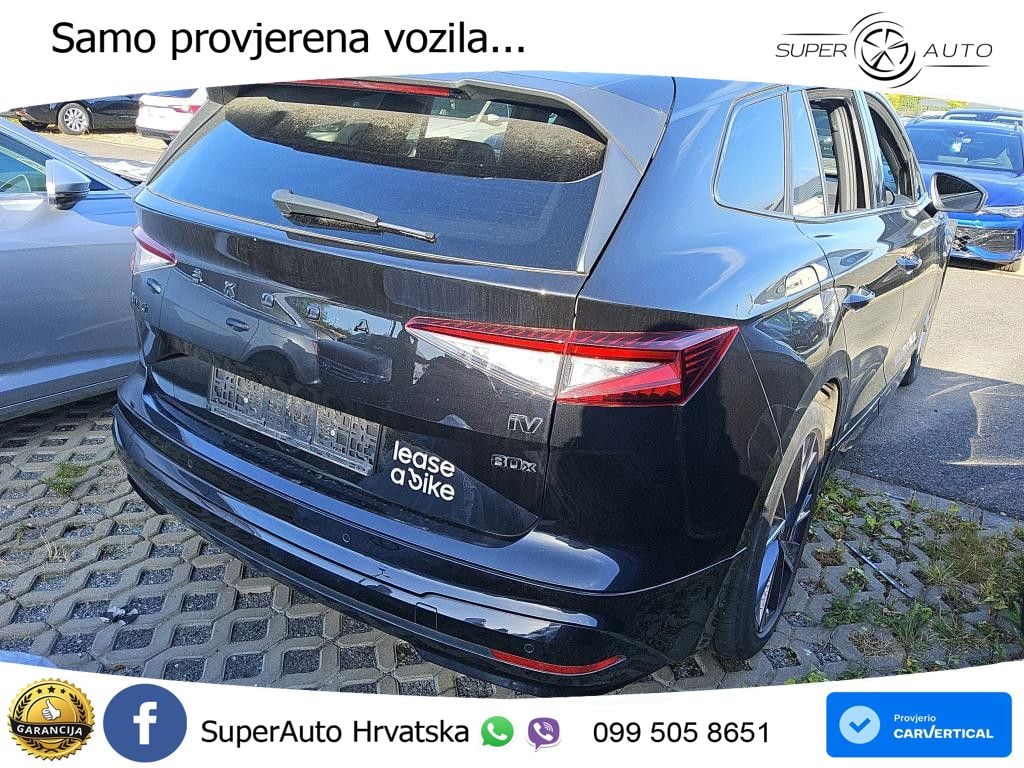 Škoda Enyaq iV 80x 82 kWh (265 KS) AWD SportLine LED+GR SJED+ACC