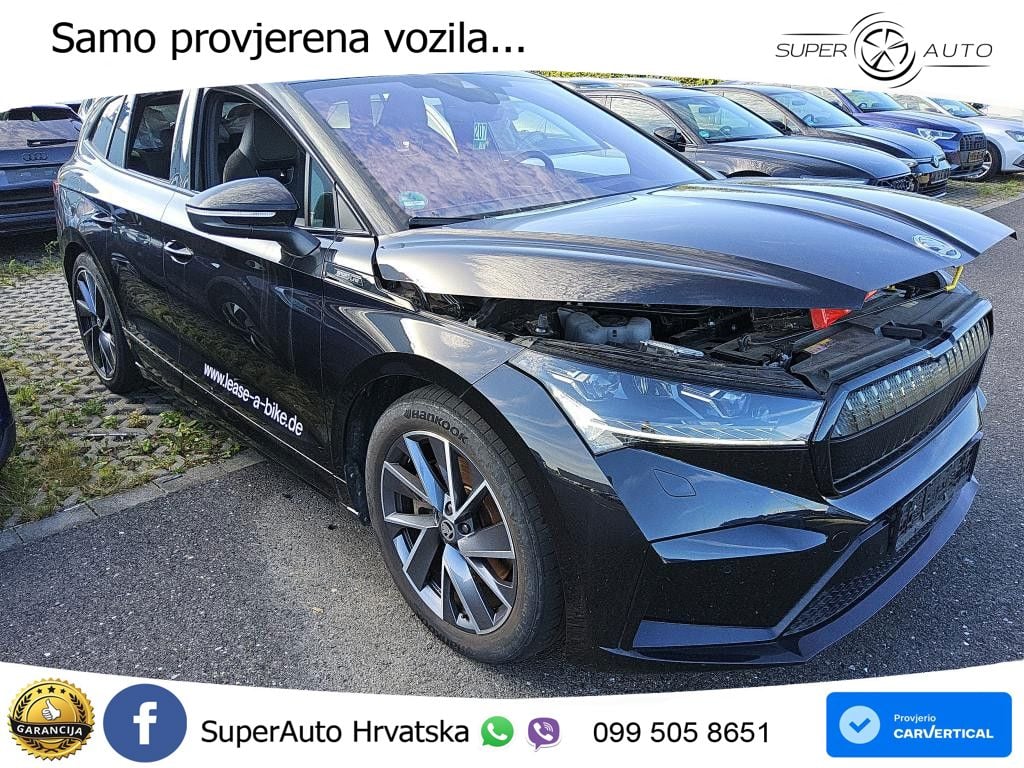 Škoda Enyaq iV 80x 82 kWh (265 KS) AWD SportLine LED+GR SJED+ACC