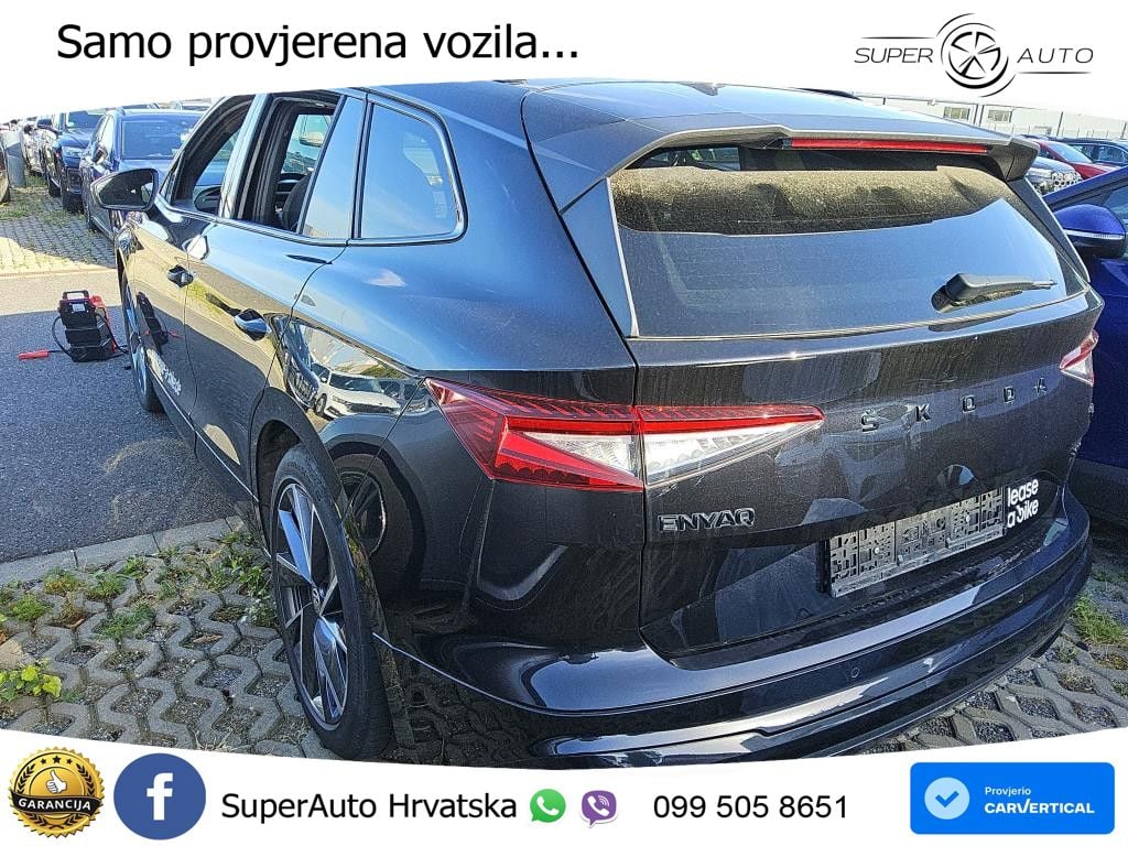 Škoda Enyaq iV 80x 82 kWh (265 KS) AWD SportLine LED+GR SJED+ACC