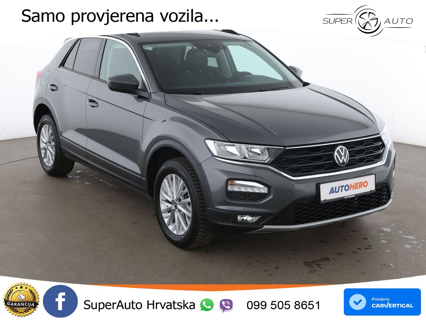 Volkswagen T-Roc 1.5 TSI (150 KS) DSG LED+GR SJED+ACC