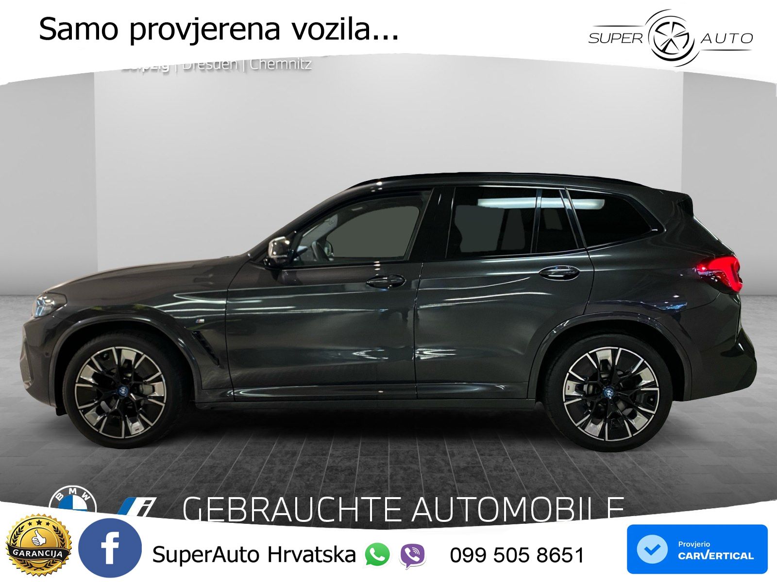 BMW iX3 80 kWh (286 KS)