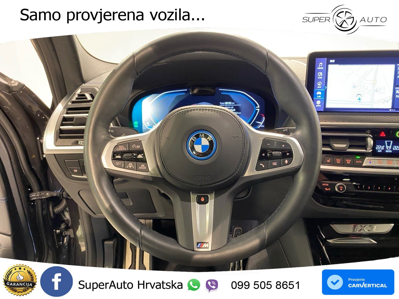 BMW iX3 80 kWh (286 KS)