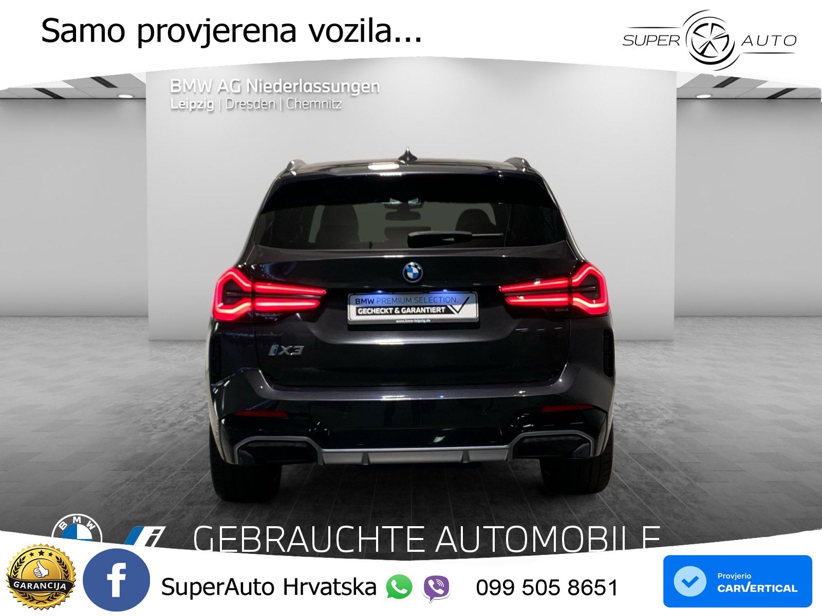 BMW iX3 80 kWh (286 KS)