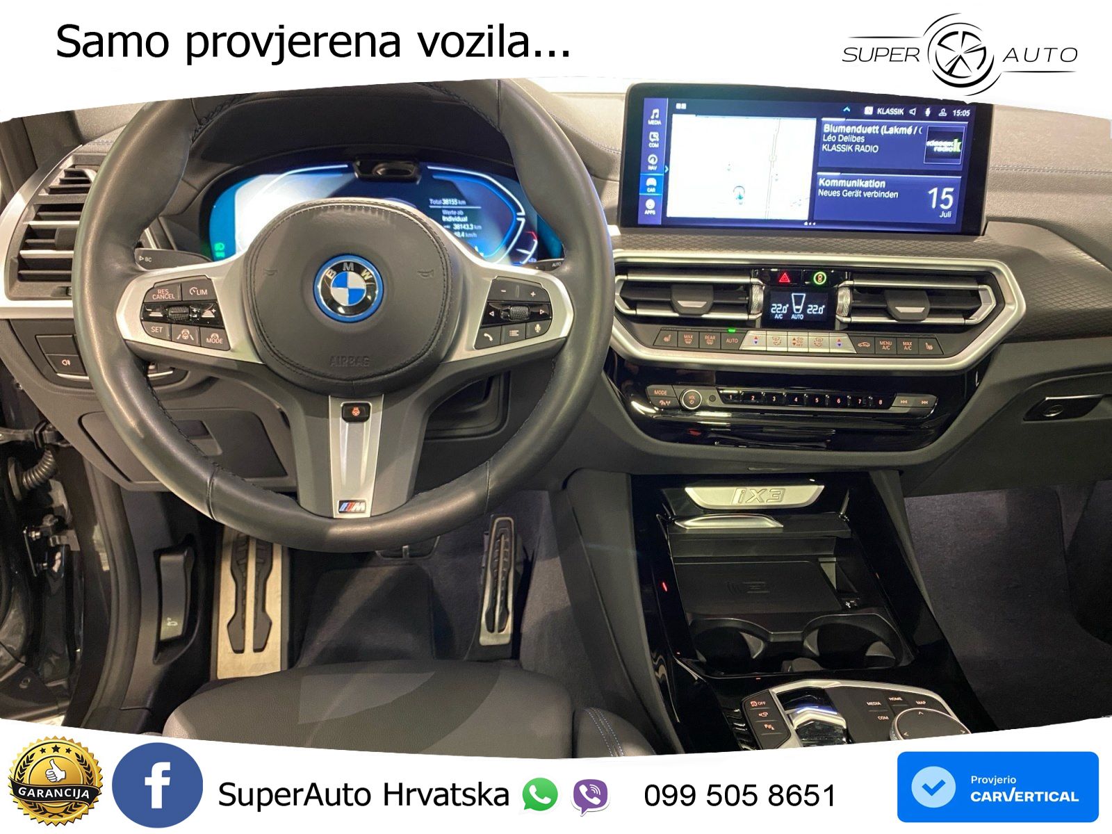 BMW iX3 80 kWh (286 KS)