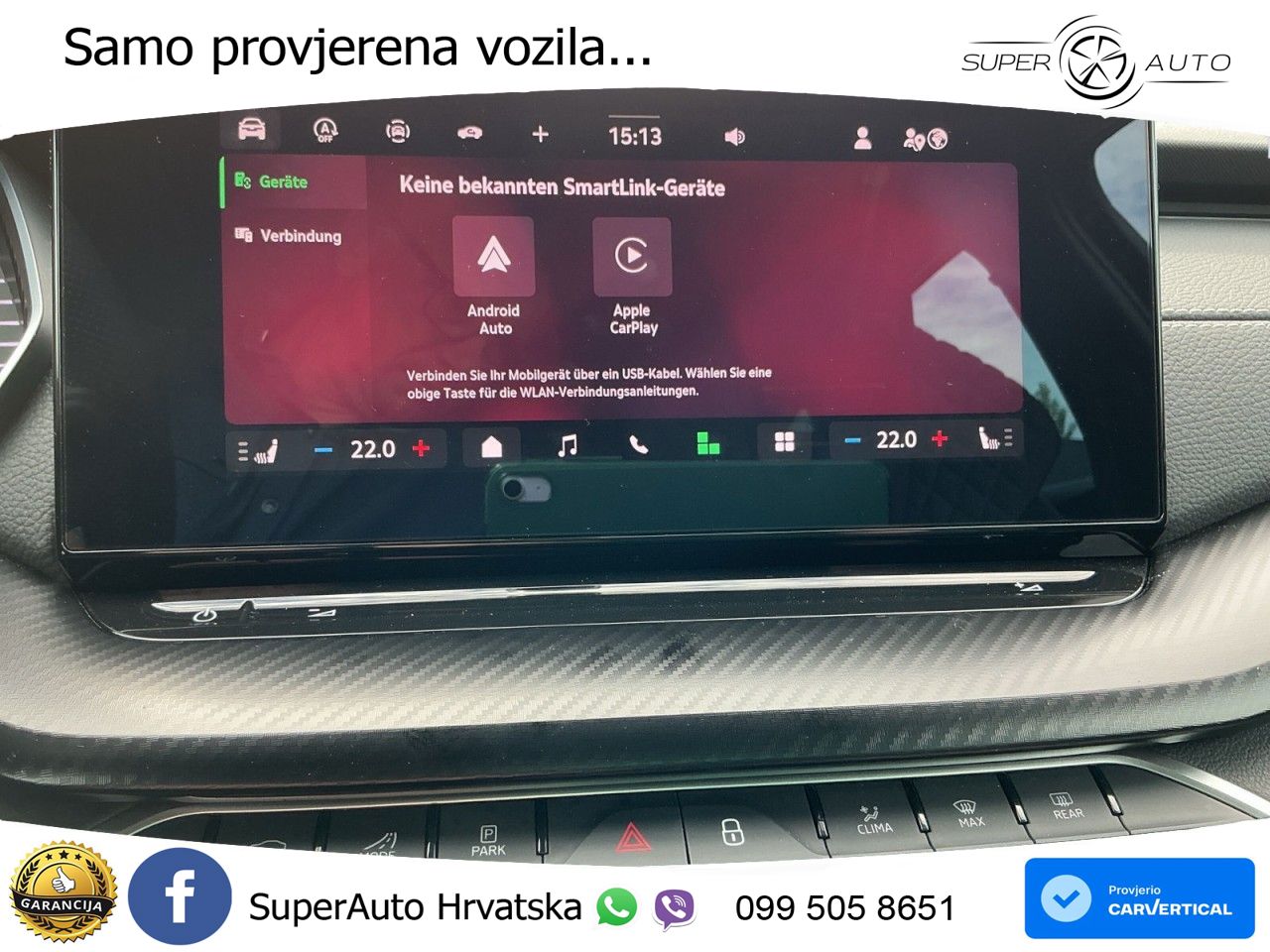 Škoda Octavia Combi 1.5 TSI (150 KS) DSG SportLine MATRIX+GR SJED+KAM