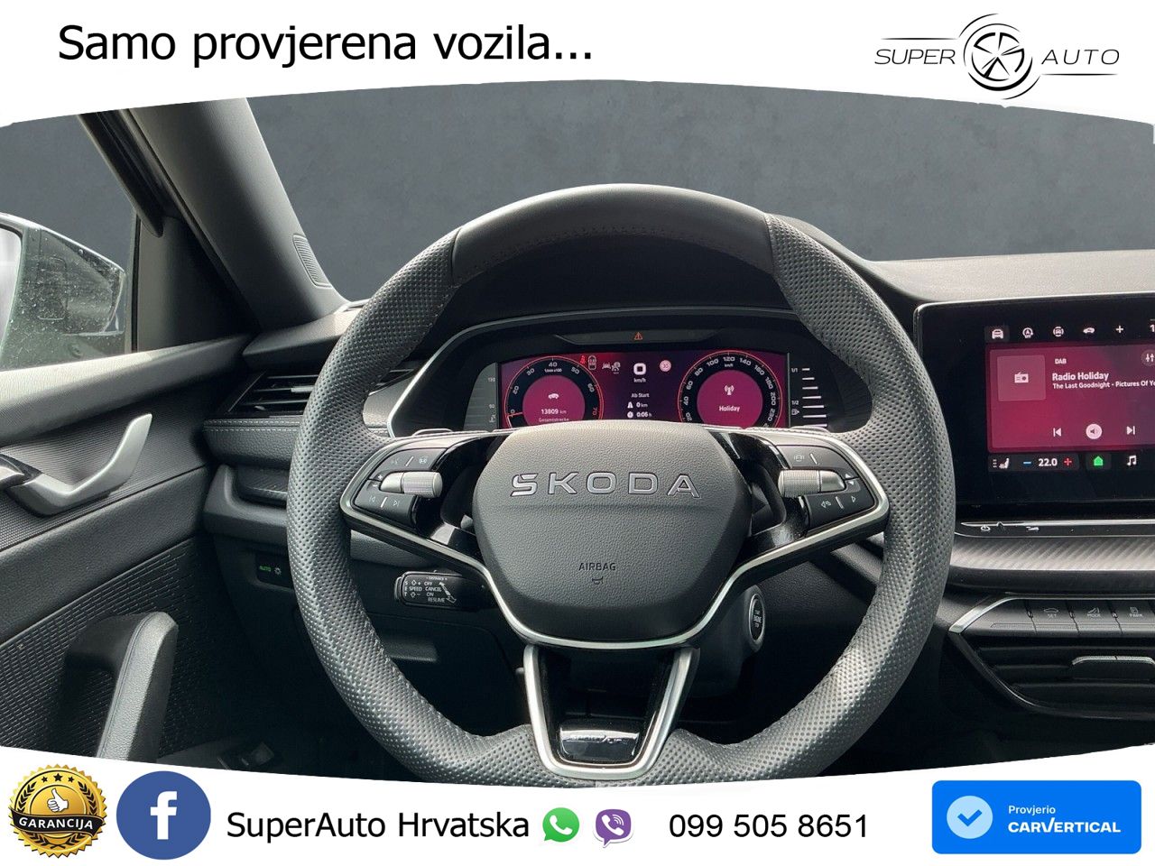 Škoda Octavia Combi 1.5 TSI (150 KS) DSG SportLine MATRIX+GR SJED+KAM