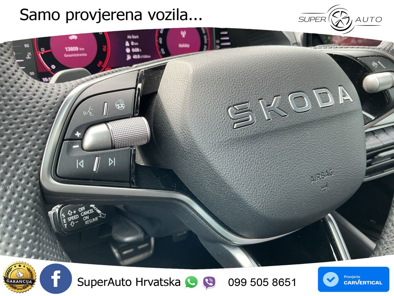 Škoda Octavia Combi 1.5 TSI (150 KS) DSG SportLine MATRIX+GR SJED+KAM
