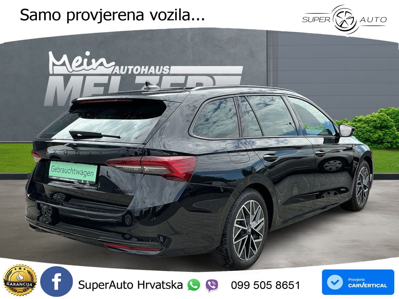 Škoda Octavia Combi 1.5 TSI (150 KS) DSG SportLine MATRIX+GR SJED+KAM