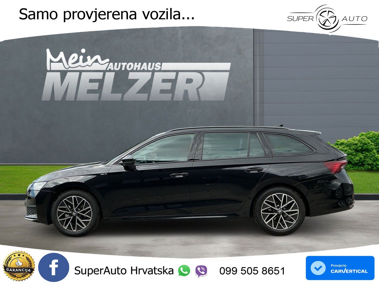 Škoda Octavia Combi 1.5 TSI (150 KS) DSG SportLine MATRIX+GR SJED+KAM