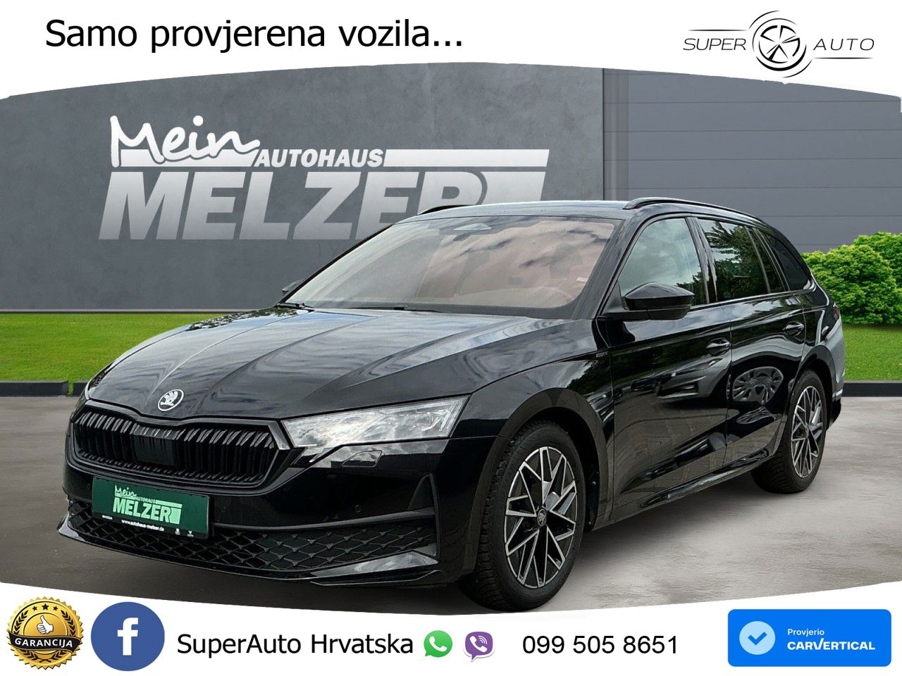 Škoda Octavia Combi 1.5 TSI (150 KS) DSG SportLine MATRIX+GR SJED+KAM