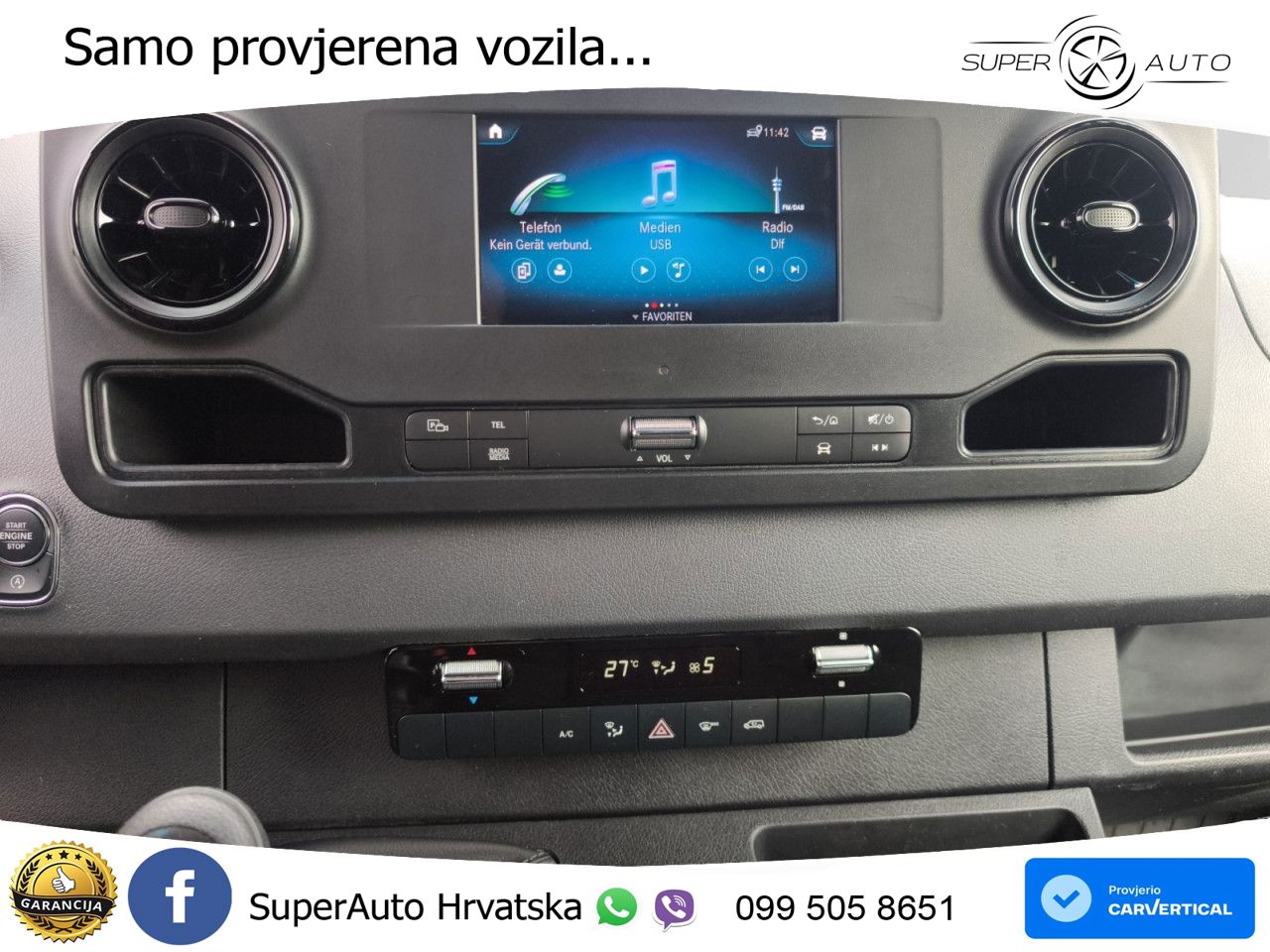 Mercedes-Benz Sprinter 315 CDI KA Hoch Klima+MBUX+ParkP+Tempo 150 KS