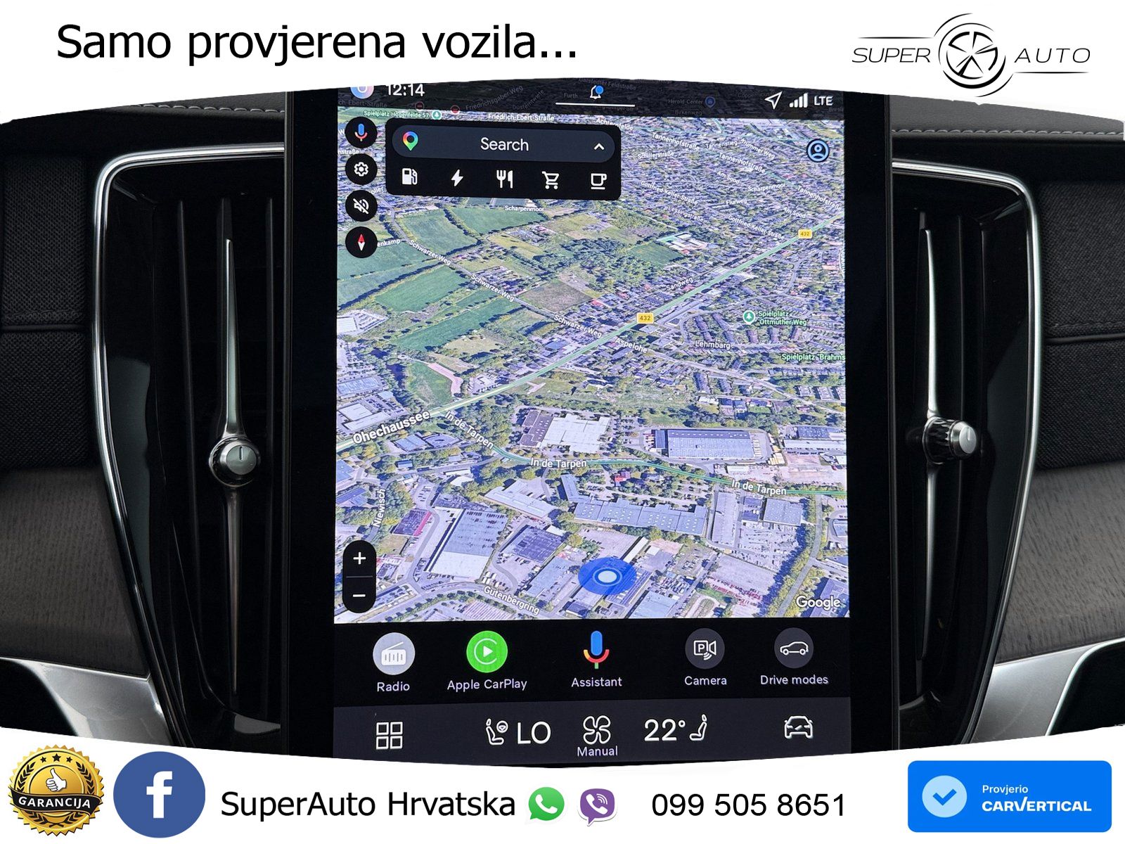 Volvo XC90 2.0 T8 AWD Automatic ACC+HEAD+4xGR SJED+360+PANO