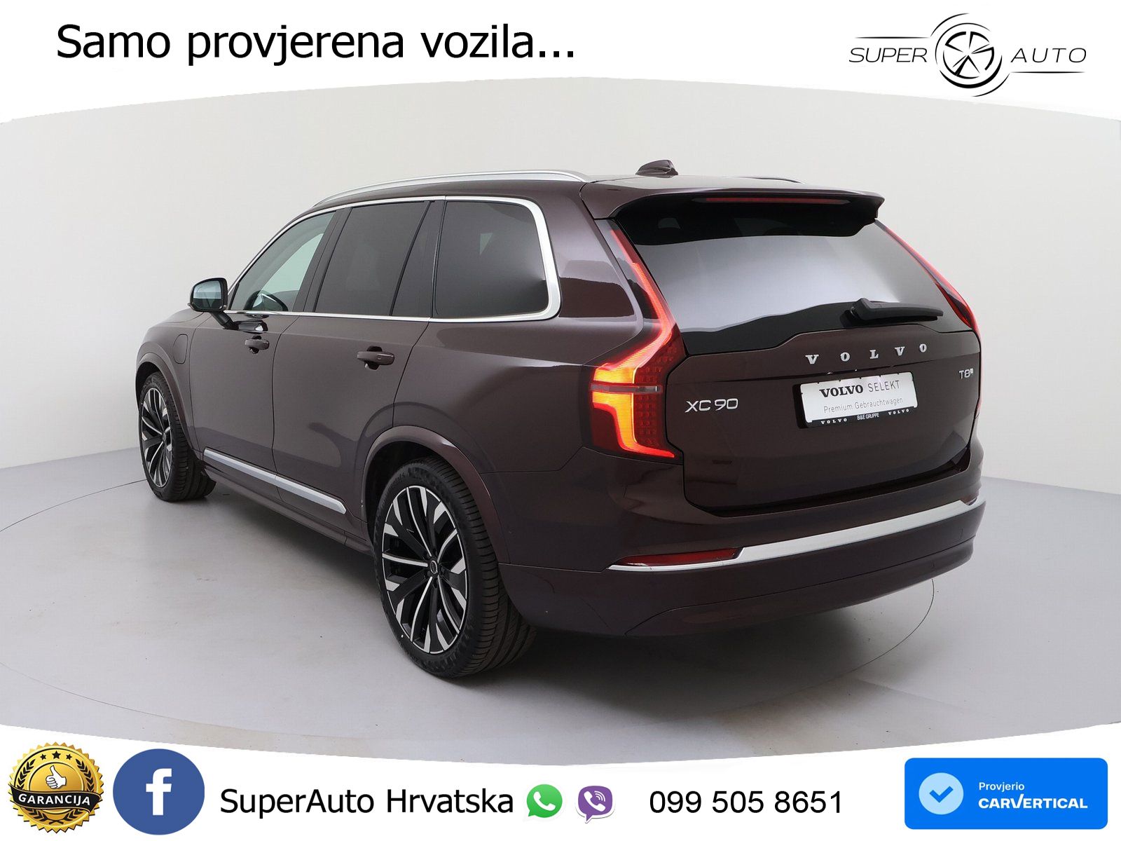 Volvo XC90 2.0 T8 AWD Automatic ACC+HEAD+4xGR SJED+360+PANO