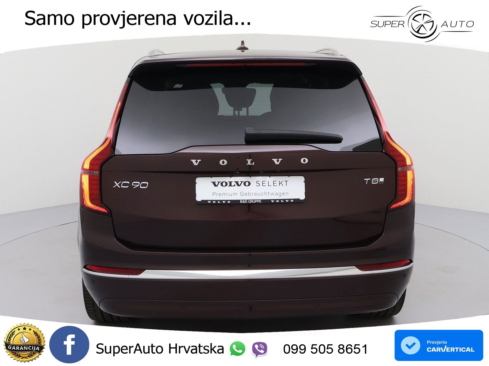 Volvo XC90 2.0 T8 AWD Automatic ACC+HEAD+4xGR SJED+360+PANO
